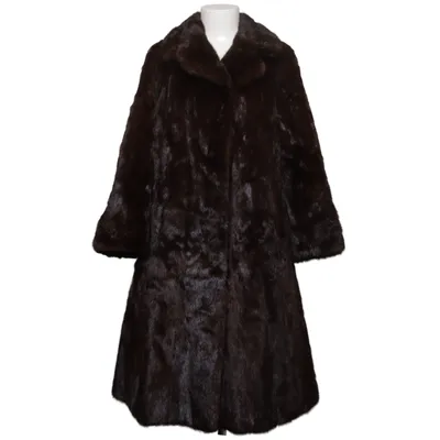 Manteau en fourrure (Marron) de Saga Mink Vison