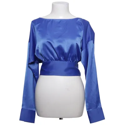Crop top (Blue) from Vero Moda Elastane, Polyester