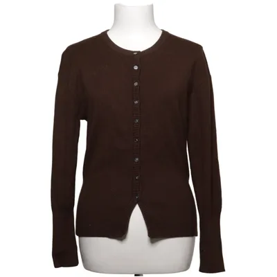 Strickjacke (Braun) von Guts & Gusto Acryl, Polyamid, Polyester, Viskose
