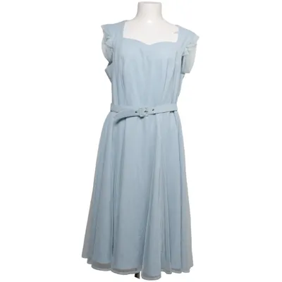 Jurk (Blauw) van Miss Candyfloss Elastaan, Polyester, Viscose
