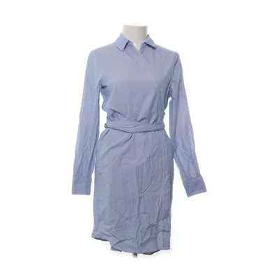 Skjorte (Blå, Hvid) fra ONLY Blue Denim Bomuld