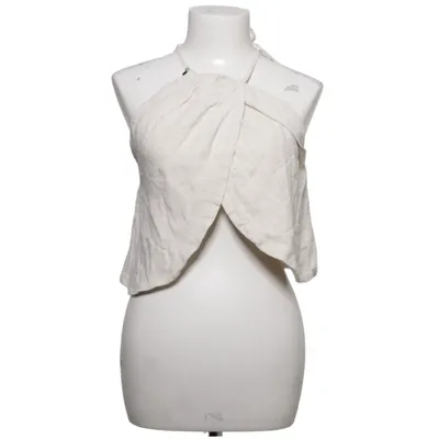 Halter neck top (Beige) from Effeny Linen, Viscose