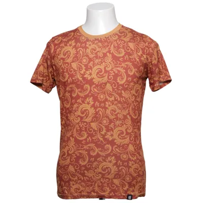 T-shirt (Orange, Brun) från Hoodie Lab Återvunnen polyester