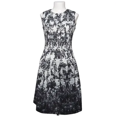 Kjole (Sort, Hvid) fra Amy by Amy Vermont Elastan, Polyester