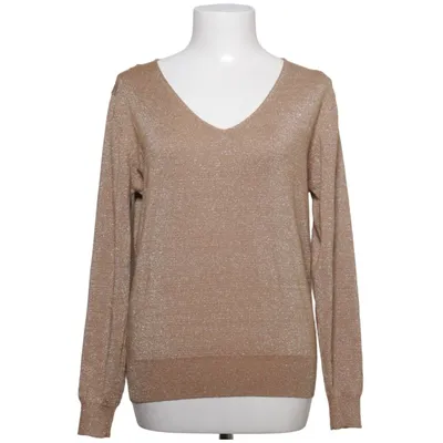Pull-over (Marron, Or) de JS Millenium Élasthane, Polyester, Viscose