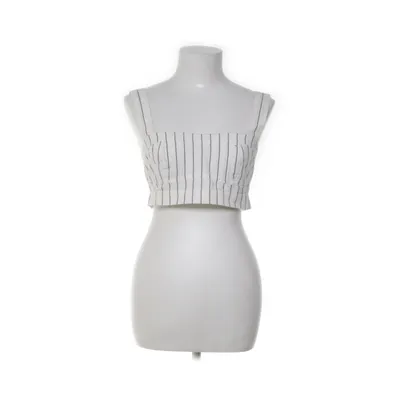 Crop top (Wit, Zwart) van Wood Wood