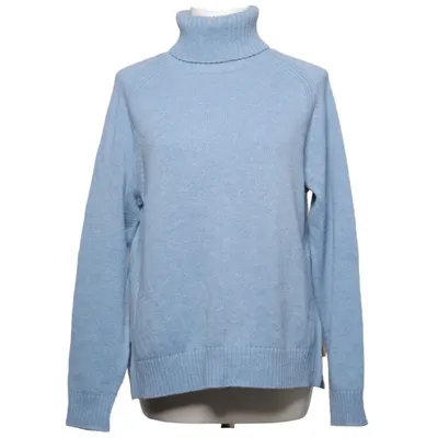 Rollkragenpullover (Blau) von Sem Per Lei Kaschmir, Wolle