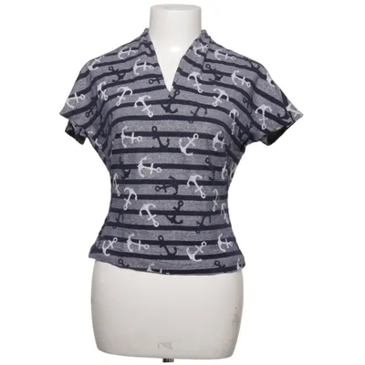 Top (Blauw, Wit) van Miss Candyfloss