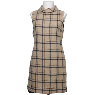 Robe (Beige, Bleu) de Hobbs Polyester, Laine