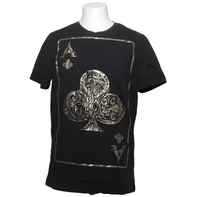 T-shirt (Zwart) van Concrete Humanity Katoen, Elastaan