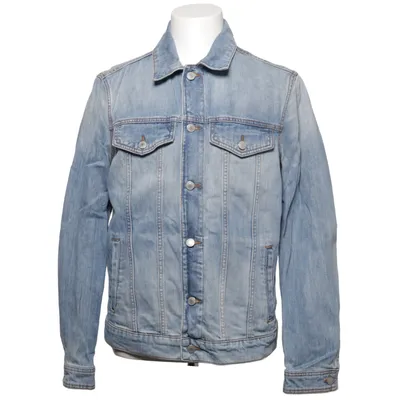 Denim jacket (Blue) from H.E. by Mango Cotton