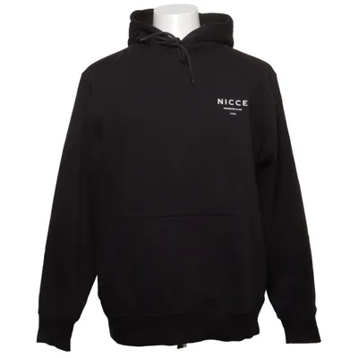 Huvtröja (Svart) från Nicce Bomull, Polyester