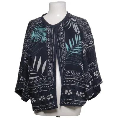 Jakke (Blå, Hvid) fra Star Mela Polyester, Viscose