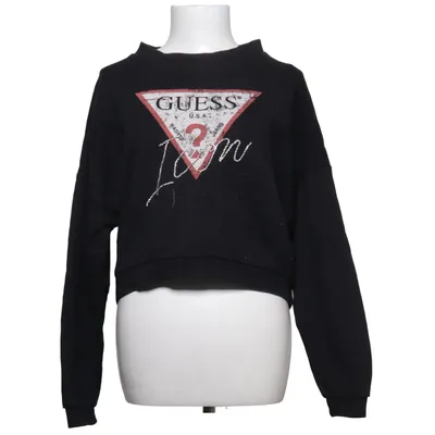 Sweatshirt (Sort) fra Guess Bomuld