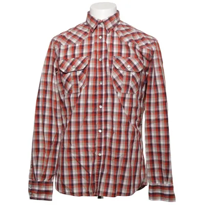Flanellen overhemd (Rood, Beige, Blauw) van Tom Tailor Katoen