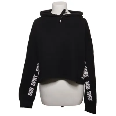 Capuchon sweater (Zwart) van MLY Katoen, Polyester
