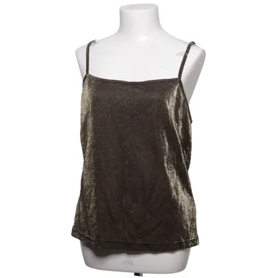Débardeur (Marron) de Push Fibre métallique, Polyester