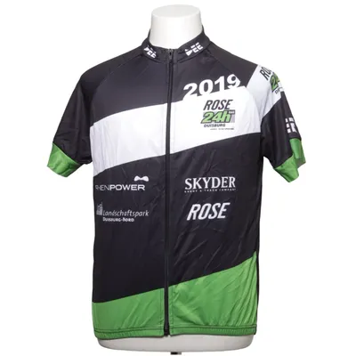 Wielershirt (Zwart, Wit, Groen) van Dee