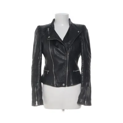 Veste en cuir (Noir) de Zara Trafaluc