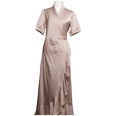Omlottklänning (Beige) från Karmamia Återvunnen polyester