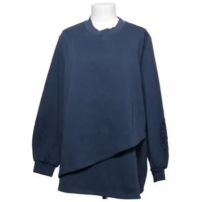 Mammatröja (Blå) från Mama Ekologisk bomull, Återvunnen polyester