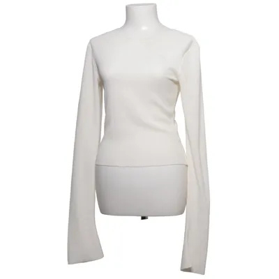 Långärmad t-shirt (Vit) från A-DSGN Elastan, Polyester