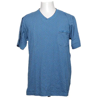 T-shirt (Blue, White) from Götzburg Cotton