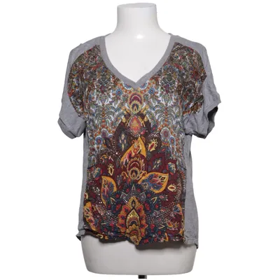 Top (Gray, Multicolored) from Desigual Acrylic, Viscose
