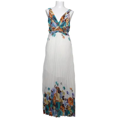 Långklänning (Vit, Flerfärgad) från Parisian Polyester