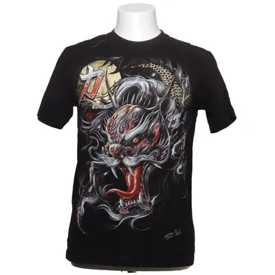 T-shirt (Svart) från Rock Chang Bomull