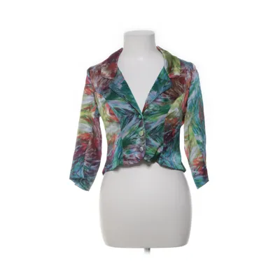 Bolero (Blå, Flerfarvet) fra Tone Barker Silk Elastan, Silke