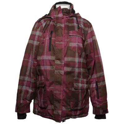 Skijakke (Lilla, Brun, Grå) fra Reject Polyester