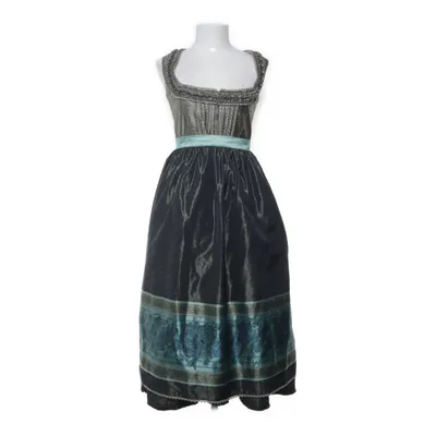 Dirndl (Green, Multicolored) from Melega Cotton, Polyester