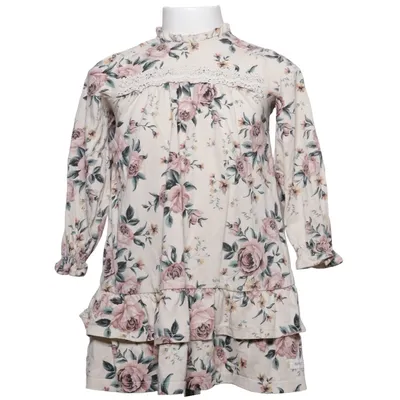 Dress (Beige, Pink, Green) from Newbie by KappAhl Cotton