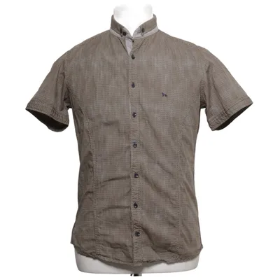 Korte mouwen shirt (Bruin) van Emilio Adani Katoen