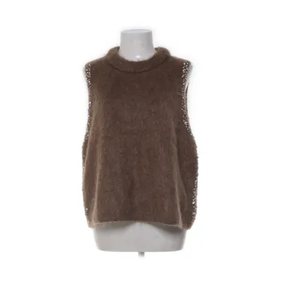 Slipover (Brown, Silver) from H&M Polyamide, Mohair, Wool, Elastane