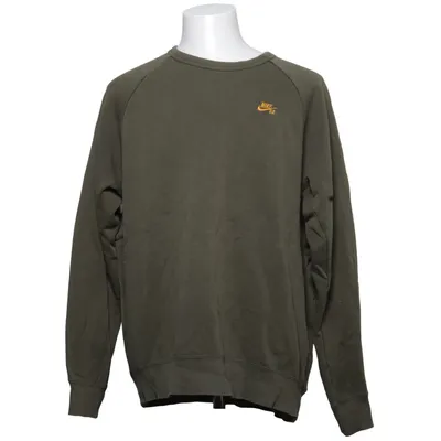 Sweatshirt (Green) from Nike SB Cotton, Elastane, Polyester