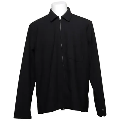 Överskjorta (Svart) från L'Homme Rouge Elastan, Polyester, Ull