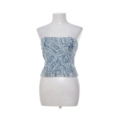 Crop top (Blå) från Vero Moda Denim Bomull