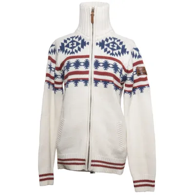 Cardigan (Wit, Blauw, Rood) van Petrol Industries Acryl, Wol