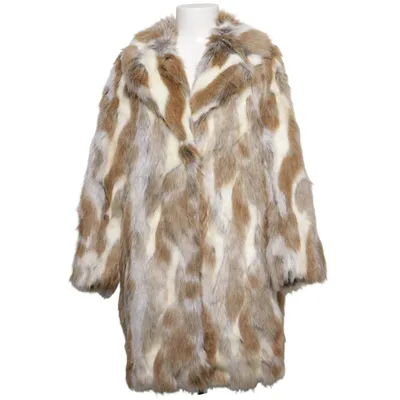 Vinterkappa (Brun, Vit, Grå) från River Island Akryl, Polyester