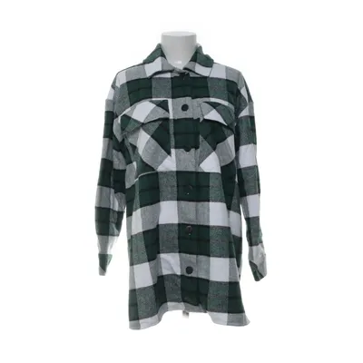 Flannel shirt (Green, White) from LC Waikiki Cotton, Polyester, Wool, Viscose
