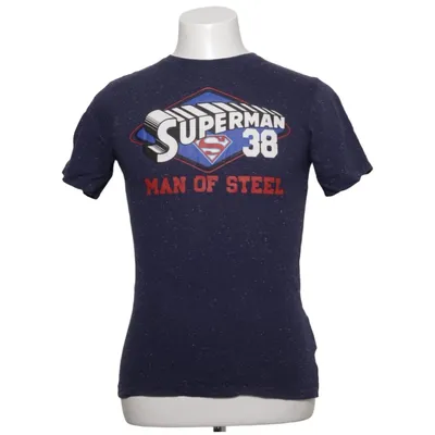 T-shirt (Blå) från Superman Bomull, Polyester