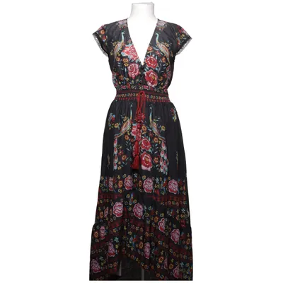Maxi dress (Black, Multicolored) from Sheilay