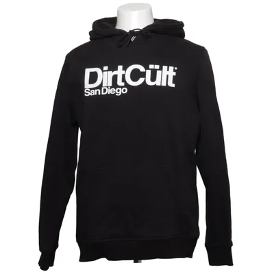 Huvtröja (Svart) från DirtCult Bomull, Polyester