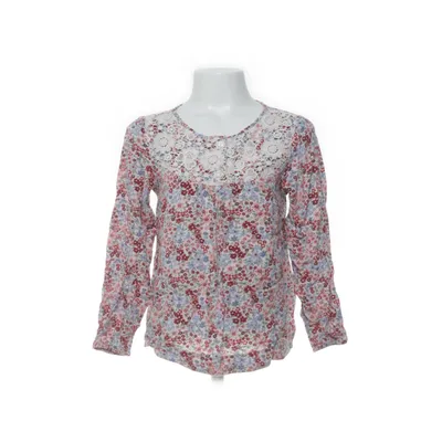 Blouse (Wit, Meerkleurig) van L.O.G.G by H&M Viscose, Polyester
