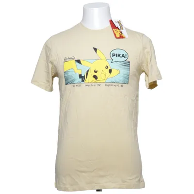 T-shirt (Beige, Gul) fra Pokémon Bomuld