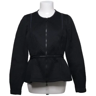 Jakke (Sort) fra Indies Polyester, Polyurethan