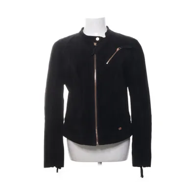 Leren jack (Zwart) van Freaky Nation