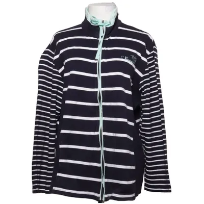 Sweat à capuche (Bleu, Blanc) de HS Navigazione Coton